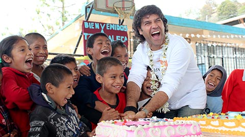 Sponsor a child and help lift their entire community out of poverty. Child sponsorship community birthday party.